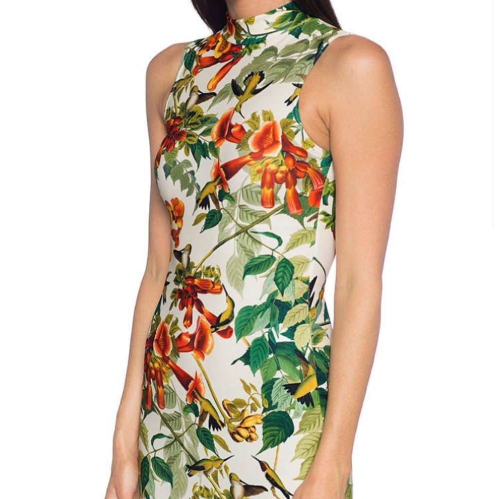 Black Milk Blackmilk Hummingbird High Neck Dress